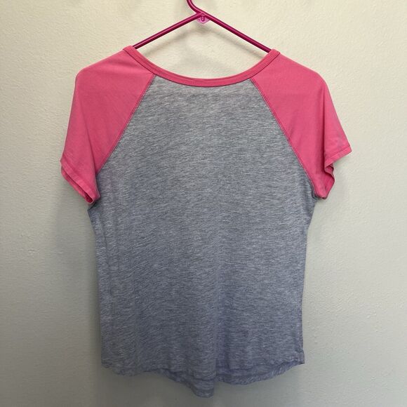 Ford | Built Tough Rainbow Graphic Tee Henley Juniors Large 11/13 Short Sleeve - Picture 4 of 4